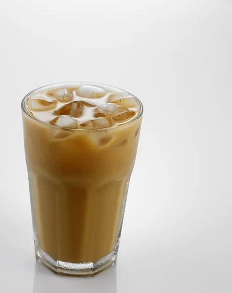 Ice coffee in a glass Royalty Free Stock Photos