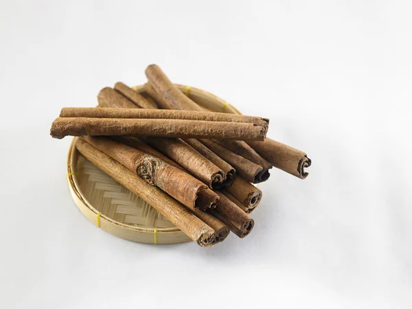 Dry cinnamon sticks Royalty Free Stock Images