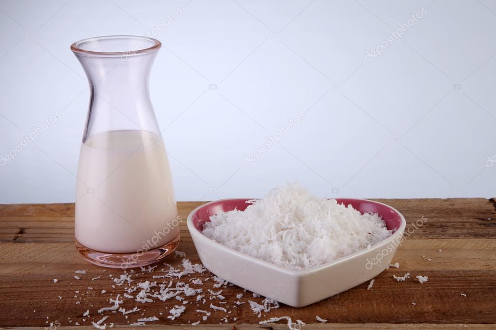 Jar of coconut milk