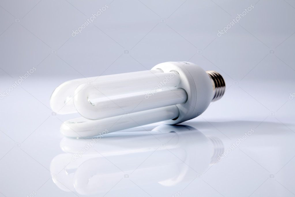 Fluorescent light bulb