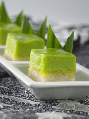Pandan kremalı Pastalar