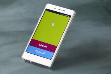 akıllı telefon ekranını