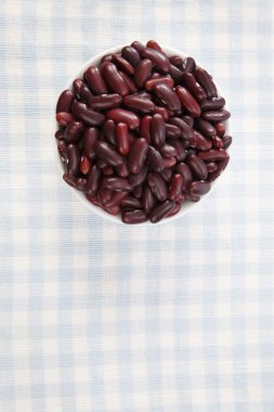 kırmızı fasulye Üstten Görünüm  