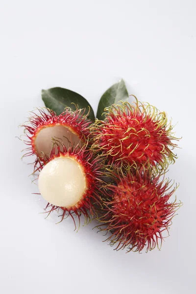 Rambutans de fruits asiatiques — Photo