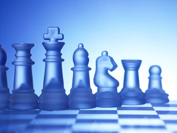 체스 인물 보기 — 스톡 사진