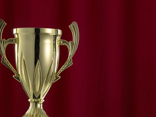 One metal trophy — Stock Photo, Image