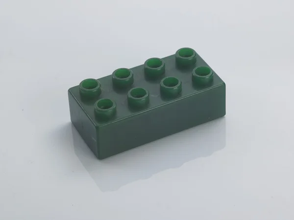 プラスチック製のビルディング ブロック — ストック写真