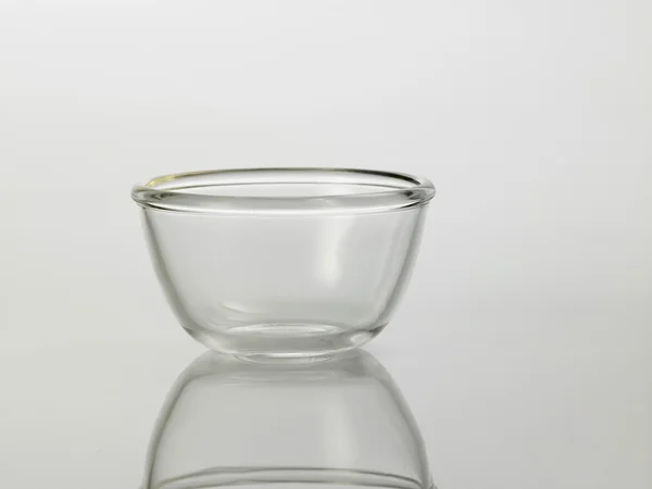 Empty glass bowl — Stock Photo, Image