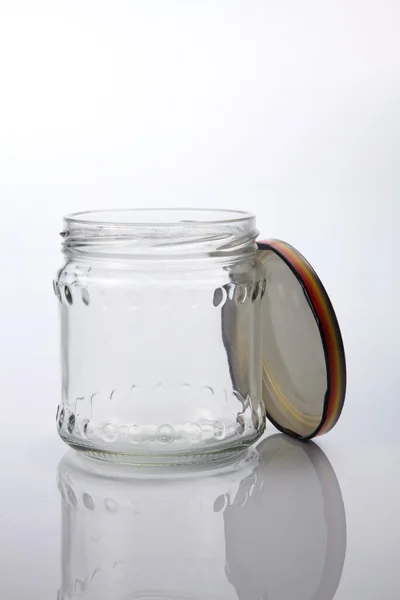 Frasco de vidro hermético — Fotografia de Stock