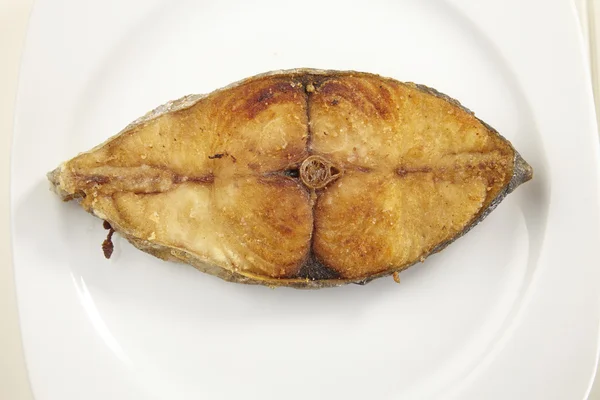 Fried seer fish — Stock Photo, Image