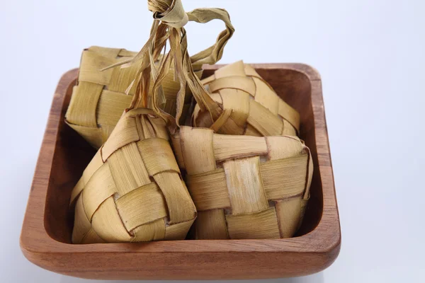 Ketupat - tripa de arroz natural —  Fotos de Stock