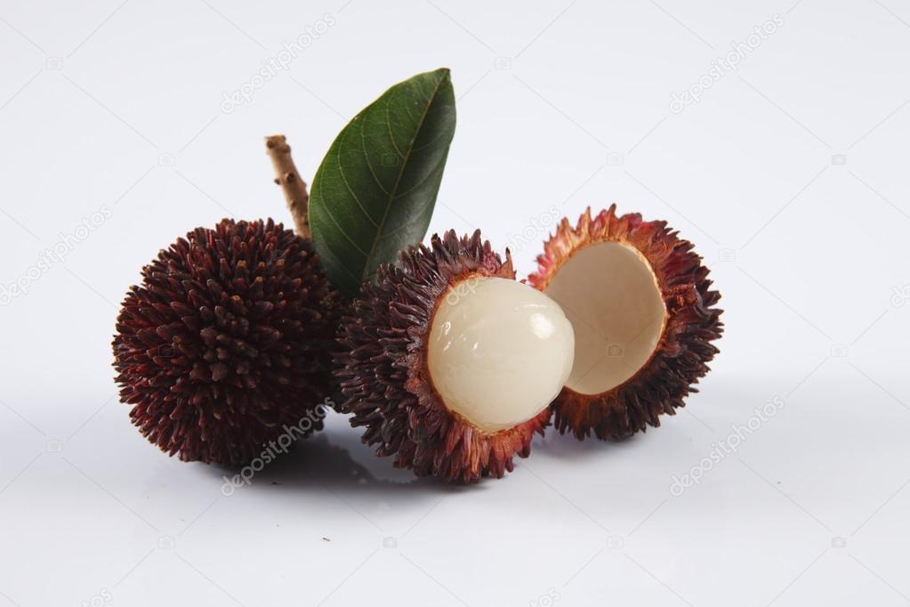 Pulasan or kapulasan fruits