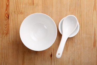 Boş Çin pirinç kase