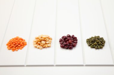 assortment of different beans clipart