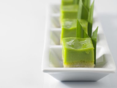 Pandan kremalı Pastalar