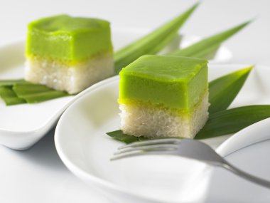 Pandan kremalı Pastalar