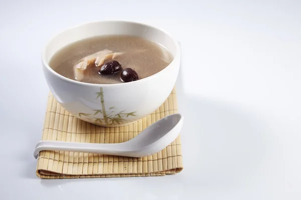 Lotus roots soup — Stock Photo, Image