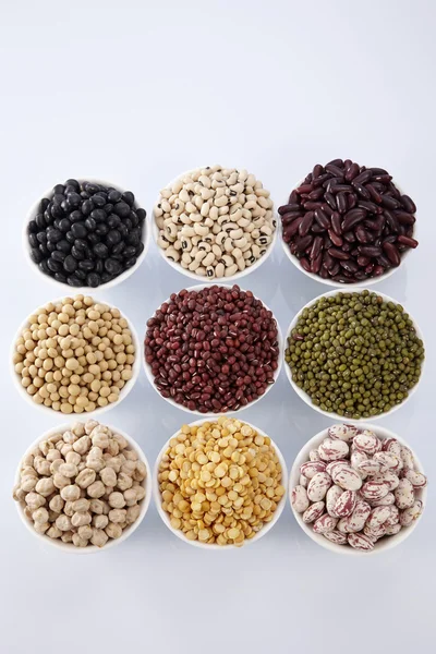 各种各样的不同的咖啡豆 — 图库照片