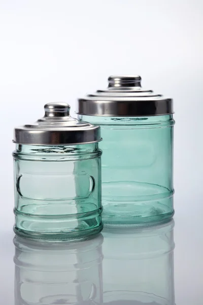 Air tight jars — Stock Photo, Image