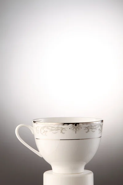 Одна чайна чашка — стокове фото