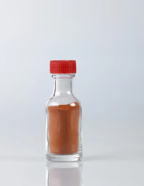 Бутылка пищевого красителя — стоковое фото