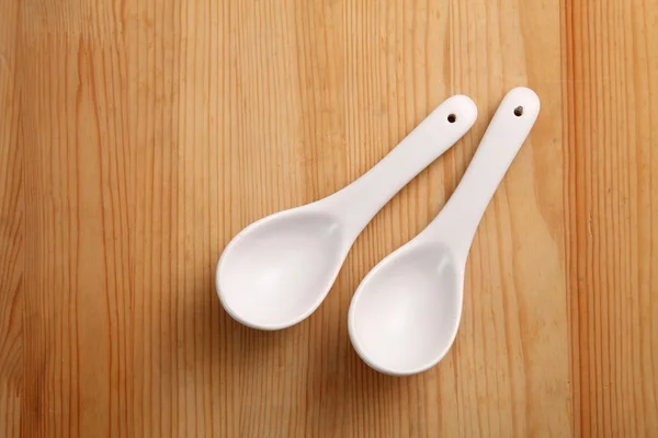 Chinese ceramic spoons — Stock Photo, Image