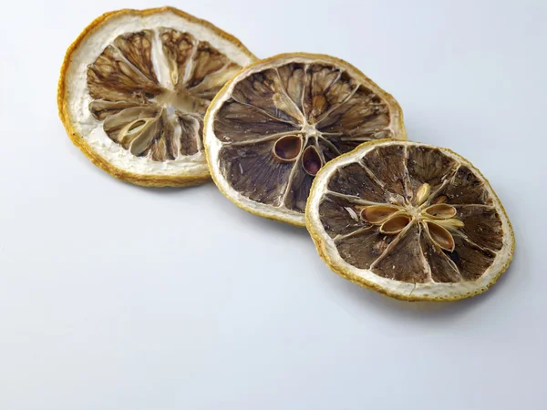 Rodajas de limón seco —  Fotos de Stock