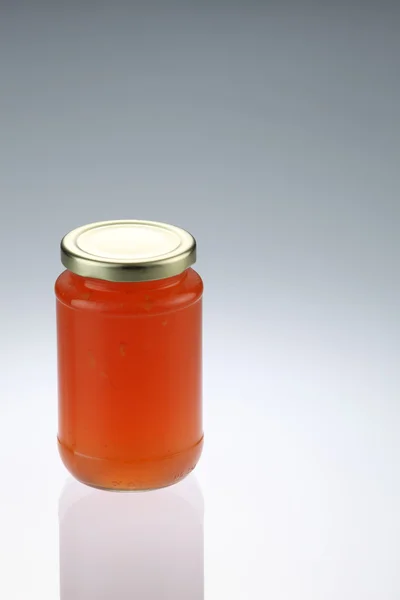 Tangerine friut jam — стоковое фото