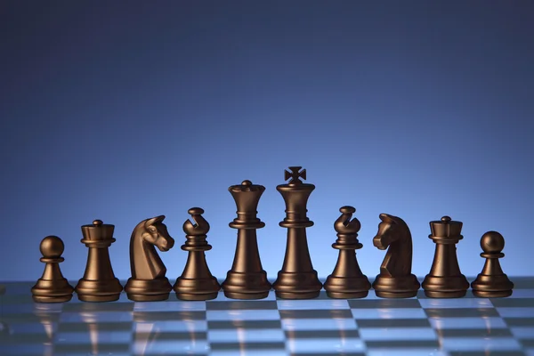 Zobrazení čísla šachy — Stock fotografie