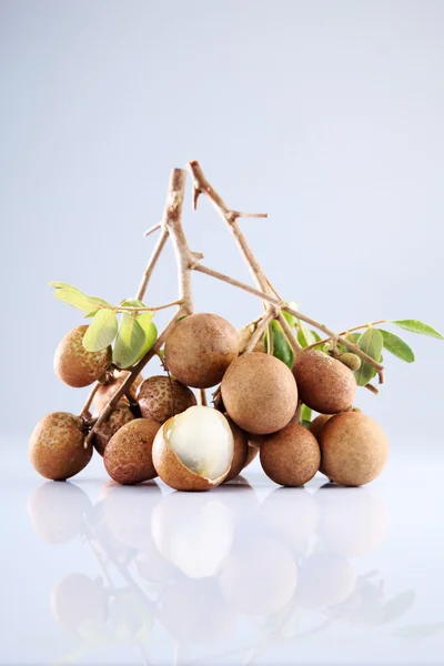 Frutas frescas del lema — Foto de Stock