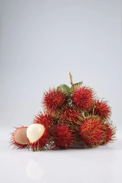 Azjatycki owoców rambutans — Zdjęcie stockowe