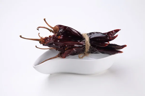 Dried chili peppers — Stock Photo, Image