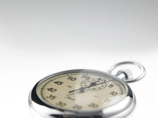 Stop watch on white Royalty Free Stock Images