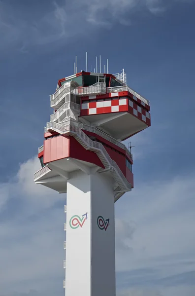 Italia, Aeroporto Internazionale di Fiumicino; 27 marzo 2016, torre di controllo del volo - EDITORIALE — Foto Stock