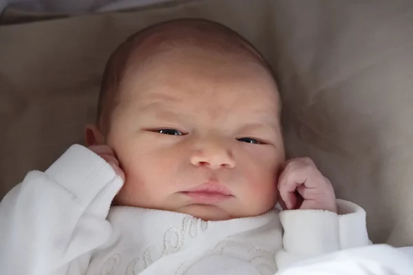 Portret nowo narodzonego dziecka — Zdjęcie stockowe