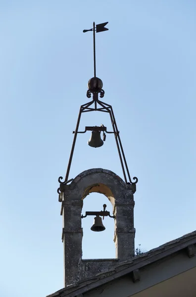 Italy, Lazio, small church belltower — Stock Photo, Image