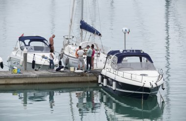 İtalya, Roma, Roman Forum, Roma kalıntıları ziyaret insanlar