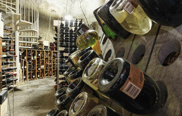 Italy, Sicily; 28 July 2011, wine cellar - EDITORIAL