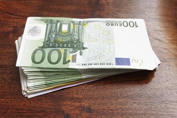 Euro-Scheine, Geld — Stockfoto