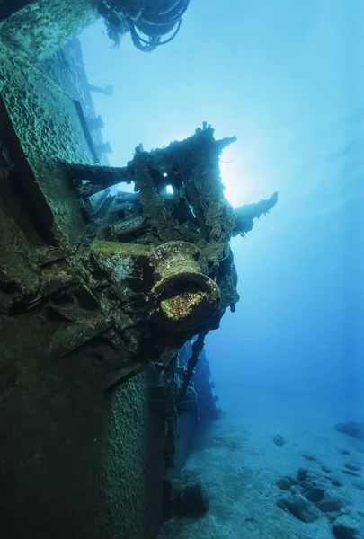 イタリア、地中海、沈没船の難破船のフィルム スキャン — ストック写真