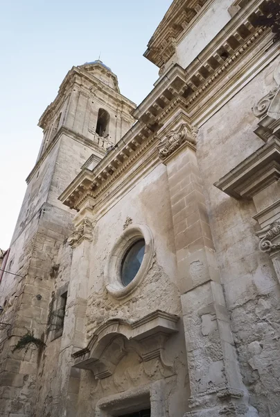 Italia, Sicilia, Ragusa Ibla, Chiesa barocca di S. Maria dell'Itria (XVIII secolo), campanile — Foto Stock