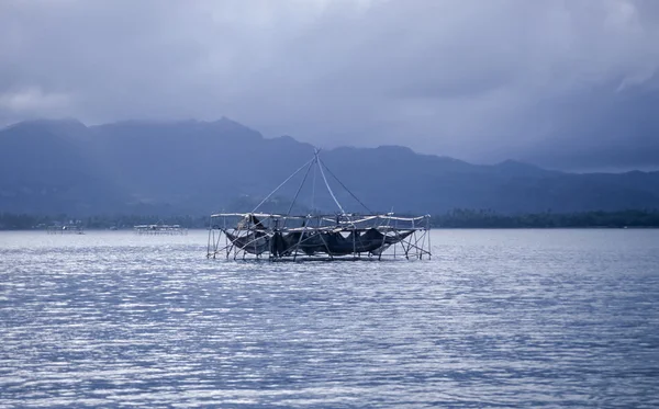 FILIPPINE, Dakak Island, reti da pesca - FILM SCAN — Foto Stock