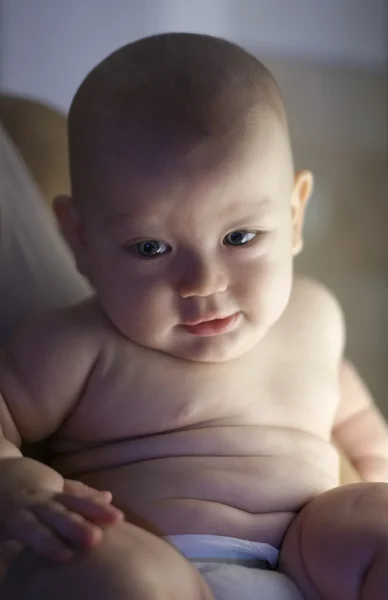 Yeni doğan çocuk portre — Stok fotoğraf
