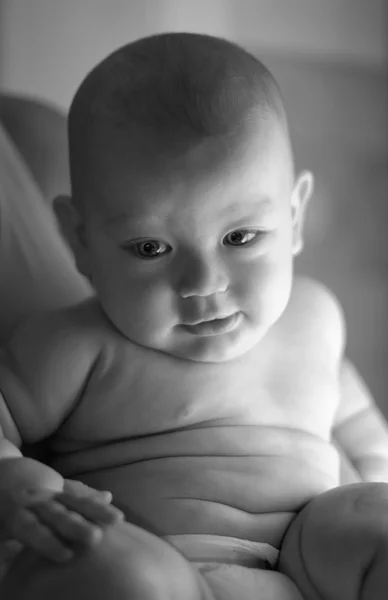 Újszülött gyermek-portré — Stock Fotó