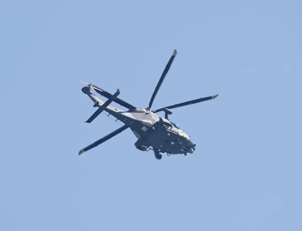 Italien; 24 September 2016, flyga militär helikopter - ledare — Stockfoto