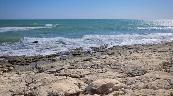 Italy Sicily Mediterranean Sea Sampieri Ragusa Province View Sicilian South — Stock Photo, Image