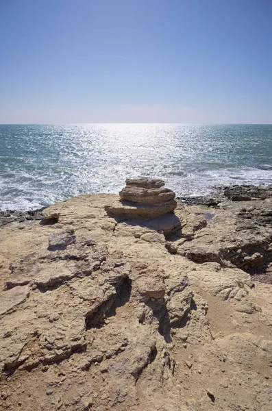 Italy Sicily Mediterranean Sea Sampieri Ragusa Province View Sicilian South — Stock Photo, Image