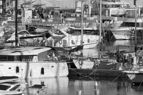 Itália Sicília Mar Mediterrâneo Marina Ragusa Província Ragusa Setembro 2020 — Fotografia de Stock