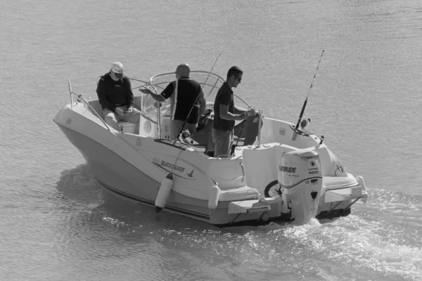 Italie Sicile Méditerranée Marina Ragusa Province Raguse Octobre 2020 Pêcheurs — Photo