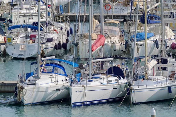 Włochy Sycylia Morze Śródziemne Marina Ragusa Prowincja Ragusa Października 2020 — Zdjęcie stockowe